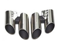 Tail Pipe For Panamera 971 2017-2024 For GTS Exhaust Pipe Modification Quad Out Sports Tailpipe turbo muffler tip Exhaust Pipe(C)