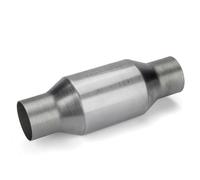 Tail Pipe For Volvo For XC60 2018-2025 3inch Universal Inlet Outlet Weld-On Catalytic Converter 11" Length Stainless Steel Car Exhaust Tail(1pc)