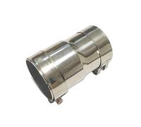 Tail Pipe Muffler 1 Car Parts Exhaust Pipe Stainless Steel Pipe Reducer Size General Muffler Sleeve Exhaust Tailpipe (-03-51 mm-60mm)