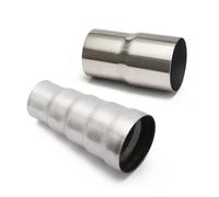 Tail Pipe OD:2" 2.25'' .75'' 3'' 3.5'' Universal Exhaust Pipe To Component Adapter Reducer Silencer(OD 57-76MM)