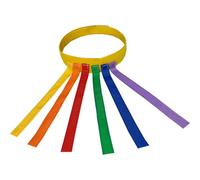 Tail Pulling Outdoor Toys Tail-pulling Outdoor Toys for Children to Catch Tails Parent-child Props Sensory Training Sports Team Building (Yellow-S)