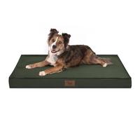Tail Stories Outdoor Dog Bed, All Weather Waterproof for Large Dogs, Orthopedic Egg Foam Pet Bed with Oxford Cooling Cover Washable Removable