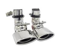 Tail Throat 1 Pair Exhaust Tip For Mercedes For Benz For W211 E300 E280 E260 2002-2007 Car Exhaust Pipe Single Out Muffler Tips Car End Pipe