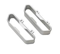 Tail Throat 2pcs Car Exahaust Tip For Benz For G Class G63 G500 G55 W463 Muffler Tip Exhaust System Nozzle Stainless Steel Tailpipe Tailpipe(Alu Silver)