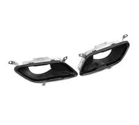 Tail Throat 304 Stainless Steel Exhaust Tailpipes For BMW 8 Series 840i G14 G15 G16 Black Tailpipes Square Tip Exhaust System Muffler Tip Car End Pipe