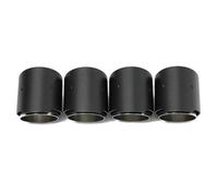 Tail Throat 4 Pcs Exhaust Tips For BMW F87 For M2 F80 For M3 F82 F83 For M4 Exhaust Pipe ID 70mm Inlet Muffler Nozzle Exhaust System Car End Pipe(Carbon D)