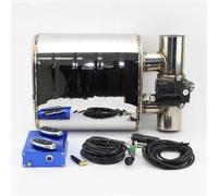 Tail Throat Car Accessories Modified Exhaust Pipe Muffler 304 Stainless Steel Electronic Remote Control Valve Exhaust Pipe Suitable For E46 Car End Pipe(76mm)