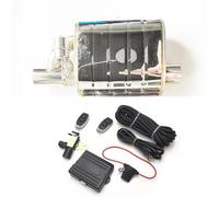 Tail Throat Car Exhaust Pipe Vacuum Pump Variable Valve Mufflers Remote Control Stainless Steel Universal ID 51 60 63mm 70mm 76mm Flat Form Car End Pipe(76 Right Controller)