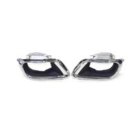 Tail Throat Car Exhaust Tip For BMW For X5 X6 X7 G05 G06 G07 2022+ Muffler Tip Quad 304 Stainless Steel Nozzle Exhaust Trim Tailpipe Car End Pipe(Silver A)