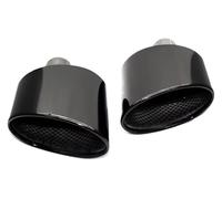 Tail Throat For A4 B9 2016-2019 For A5 F5 2017-2019 Oval Exhaust Tip Muffler Tailpipe Pipe Car Tail