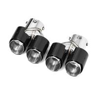 Tail Throat For BMW For M340i G20 G21 For M240i G22 For M440i G42 Muffler Tailpipe Upgraded Four Outlet Exhaust System Car End Pipe(Carbon G)