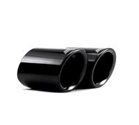 Tail Throat For BMW X1 F48 2016 2017 2018 2019 2020 2PCS Chrome Car Exhaust Mufflers Tip Pipes