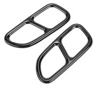 Tail Throat For Mercedes For B&enz CLA SLK R172 SL R231 Car Tail Muffler Exhaust Pipe Output Cover Exhaust Tip Trim Frame Quad Outlet Replacement