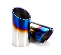 Tail Throat For MK7 For POLO 6R For JETTA For MK6 Car Tailpipe Exhaust Muffler Tip Pipe Cover Auto Accessories Car Exhaust Muffler(2)
