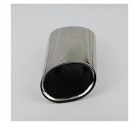 Tail Throat Modified Car Exhaust Tail Muffler Tip 304 Stainless Steel Tail Throat Pipes End Pipes For BMW For X1 For Sdrive 18i E84 2010-2013 Car End Pipe