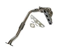 Tail Throat Racing Car Exhaust Manifold Header For 95-99 For Mitsubishi For Eclipse Automobiles Engines & Engine Parts Stainless Steel Car End Pipe