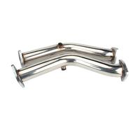 Tail Throat Racing Car Stainless Auto Parts Exhaust System Downpipe Exhaust For NISSAN 03-06 For 350Z G35 Z33/G35 V35 VQ35DE Car End Pipe