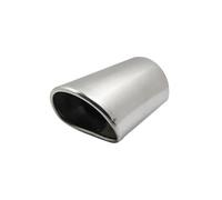 Tail Throat Tail Pipe For Accord Throat Accessories Stainless Steel Silencer Tail Car Exhaust Tips Pipe Dual Exhaust Pipes(Silver)