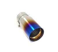 Tail Throat Tail Pipe For BMW F20 F21 F22 F23 F30 F31 F32 F33 F36 F10 F12 1 Piece Universal Gloss Silver Blue Exhaust Tips Car Exhaust Nozzle(Color)