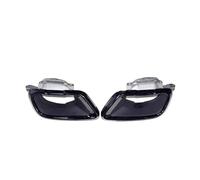 Tail Throat Tail Pipe For BMW X5 G05 X6 G06 X7 G07 2020+ Black Square Stainless Steel Exhaust Trim Tailpipes Nozzle 2 Pcs/lot Car Tips Car Exhaust Nozzle(Black A)