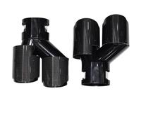 Tail Throat Tailpipe For BMW For G20 G21 G23 G42 For M240i For M340i For M440i Exhaust Pipe Upgrade Quad Muffler Tip Nozzle Exhaust Head Car End Pipe(Black 3)
