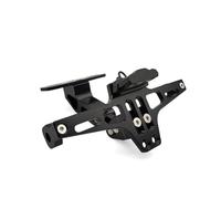 Tail Tidy Motorbike For Suzuki For GSXR For GSX-R 600 750 1000 K1 K2 K3 K4 K5 K6 K7 K8 K9 CNC Motorcycle License Number Plate Frame Holder Bracket With LED Motorbike Number Plate Holder(Black)