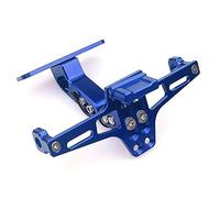 Tail Tidy Motorcycle Universal Adjustable Fender Eliminator Tail Tidy Rear License Plate Holder Fit Use For Kawasaki Z750 Z800 Z900 Z1000 NINJA400 Motorbike Registration Plate Holder(Blue)