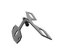 Tail Tidy Universal Motorcycle License Plate Bracket Taillight Mount Support Folding Number Plate Frame Holder Mount Motorcycle Plate Holder