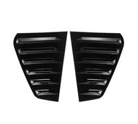 Tail Wing 2piece Car Rear Window Shutter Cover Trim Window Louver Side Vent Trim For GOLF 7 For GOLF 7.5 MK7/7.5 For GTI For GTD R 2014-2019 Rear Spoiler(Glossy Black)