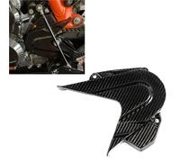Tail wing Motorcycle Side Guard Fairing Protection Carbon Fiber Sprocket Cover Protective Accessories For Duke GP 890 2022 2023