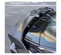 Tail Wings Universal Car Modified Shaped Tail Wing Bumper No Perforated Spoiler Rear Spoilers(Carbon fibre)