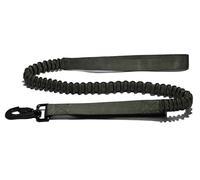 TailBound Retractable Bungee Dog Leash, Elastic Walking Lead, 2 Padded Handles Traing Leash, Safety and Comfort (Green, 4 FT)