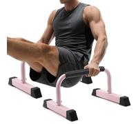 TAILERNRUYE Dip Bars,700 LBS 9 inch Height Potable Push Up Bar with EVA Handle for Home GYM Gymnastics Calisthenics Equipment Apartment Courtyard Balcony Exercise Fitness Upper Body Arm Back Man Woman