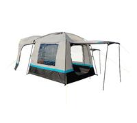 Tailgate Awning Grey 190x250cm 150D Ripstop Oxford Polyester 5000mm for vans 2p