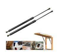 Tailgate Boot 2pcs 20KG/44Lbs/200N 8"~24" 100N Per Strut Gas Struts Bars Shocks Springs Lift Support Boot Bonnet Cabinet Door Hatch Bus Boat Gas Struts(8inch 203mm)