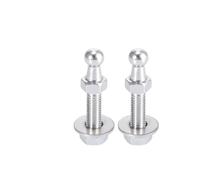 Tailgate Boot 2pcs 30mm M8 Universal Ball Stud Bolt Screw Nut Washer Gas Spring Lift Support Damper Strut Ball Joint Thread Ended Fitting Gas Struts