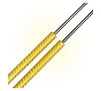 Tailgate Boot Gas Struts 2pcs 570MM Car Tailgate Gas Spring Struts For Hyundai For Matrix Hatchback 2002-2012 Rear Trunk Boot Lift Supports Shock Absorbers(Yellow Carbon Fiber)