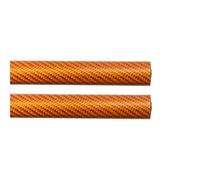 Tailgate Boot Gas Struts Tailgate Lift Supports With Spoiler Springs Dampers For Nissan Skyline R33 2-door Coupe 1993 1994-1998(Orange carbon fiber)