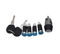 Tailgate Boot lock 701837205 701837206 1 Ignition Switch 4 Door Lock Barrel With 2 Keys For VW T4 For Caravelle 1990-2003 Transporter Double Barn Hardware