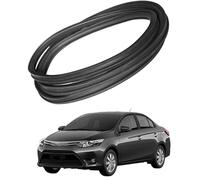 Tailgate Boot Seal for Toyota Vios 2014-2021 OE: 64461-0D080, Waterproof Rubber Weatherstrip - Direct Replacement Rear Trunk Lid Gasket Noise Dust Proof