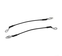 Tailgate Cable Strap Set For 1999-2007 For Silverado For Sierra For Avalanche Replaces 88980509 88980510 11609938 Metal Rear Gate Support Wire With Bolts Two Pieces Kit