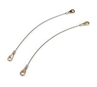 Tailgate Cable, Tail Gate Wire, Tail Gate Cable Hook, Tail Gate Cable, Auto Parts, 2PCS Tailgate Cable Hook 53045-1065 Replacement for Kawasaki Mule 3000 3010 3020