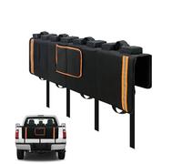 Tailgate Cycle Cushion, Waterproof Truck Rear Gate Cover, Heavy Duty Bicycle Transport Cushion, Portable Tailgate Protection with Reflective Strips for Outdoor Bimerbying Safe