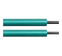 Tailgate Gas Springs For Acty For Second For Generation HH3 HH4 5-door Van 1988-1999 Trunk Boot Gas Struts Springs Dampers Tailgate Lift Supports Boot Gas Struts(GREEN CARBON FIBER)