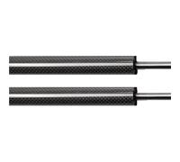 Tailgate Gas Springs For Land For Rover For Range For Rover For Classic 1970-1994 2pieces Auto Upper Tailgate Boot Gas Struts Lift Supports19.49 Inch Boot Gas Struts(BLACK CARBON FIBER)