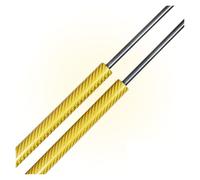 Tailgate Gas Springs For Megane IV B9A M N Hatchback 2015-2022 500MM 904511213R Rear Tailgate Lift Supports Gas Spring 2 Trunk Struts Boot Struts(Yellow Carbon Fiber)
