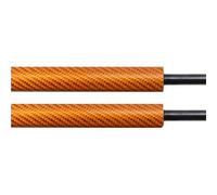 Tailgate Gas Springs For Nissan 240SX For Pathfinder For Terrano WD21 SUV 1989-1990 23.11 Inch 2pieces Rear Hatch Tailgate Lift Supports Gas Struts Spring Tailgate Boot Gas Struts(ORANGE CARBON FIBER)