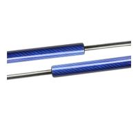 Tailgate Gas Springs For VW For Polo Mk5 6R 6C 61 2009-2017 Hatchback Gas Struts Lift Support Spring Absorber Rear Tailgate Trunk Boot Dampers Gas Strut Tailgate(Blue carbon fiber)