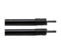 Tailgate Gas Struts Tailgate Lift Supports For Nissan For Skyline For R33 2-door Coupe 1993-1998 With Spoiler Trunk Boot Gas Struts Springs Dampers Rear Tailgate Struts(Normal black)