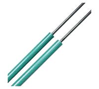 Tailgate Gass Struts Spring For Hummer H2 SUV 2003-2009 Qty(2) Trunk Struts 666mm Rear Tailgate Boot Lid Lift Supports Gas Springs Shock Absorbers Car Boot Gas Springs(Green Carbon Fiber)